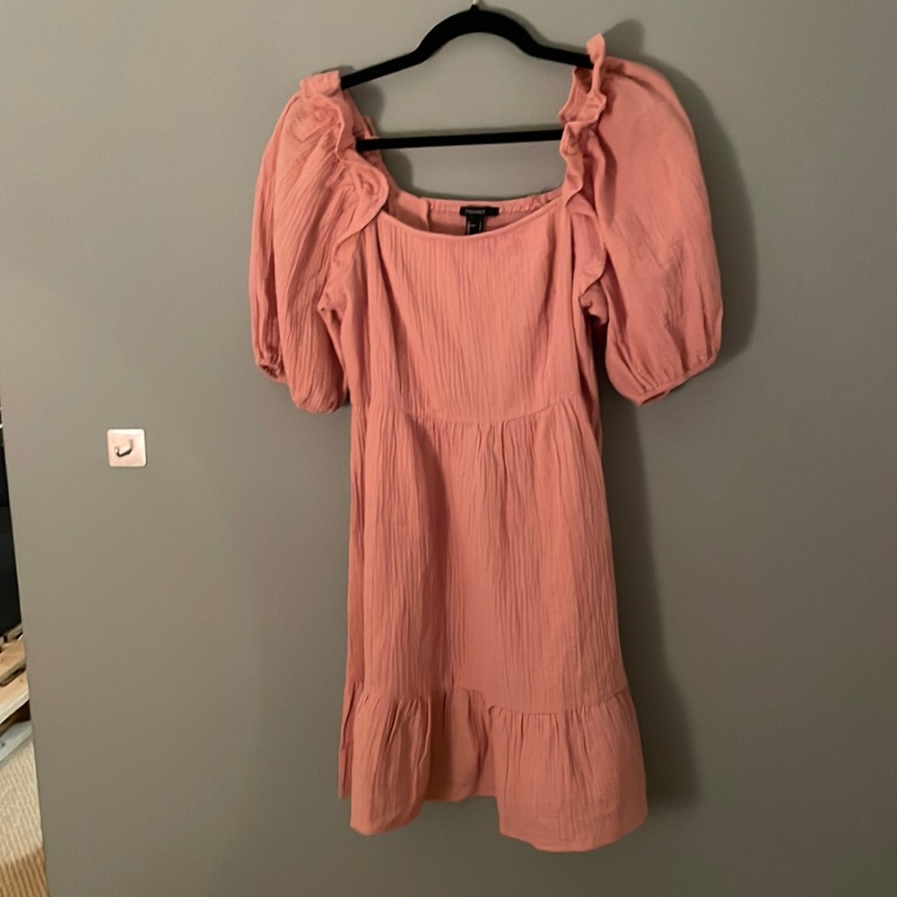 pink off the shoulder dress